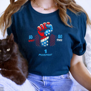 50 protests 50 states 1 movement resist T-Shirt