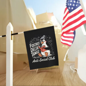 Foxtrot Delta Tango – Resist Penguin, Anti Social Clud Flag