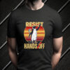 Funny Penguin Resist Hands Off 2025 T-Shirt