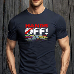 Hands Off, Anti Oligarchy Resist 8647 T-Shirt