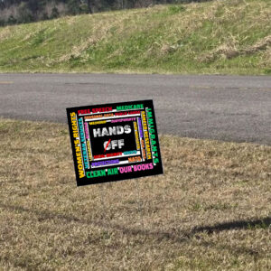 Hands Off, Anti Oligarchy Resist 8647 Yard Protest Political Outdoor Signs