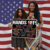Hands Off, Anti Trump Anti Maga FDT 2025 Yard Sign