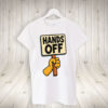 Hands Off Cartoon Protest Sign Design Classic 2025 T-Shirt