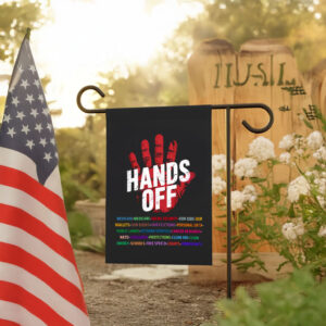 Hands Off Keep Your Control Away 2025 Flag
