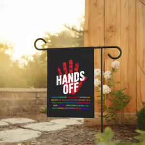 Hands Off Keep Your Control Away 2025 Flag