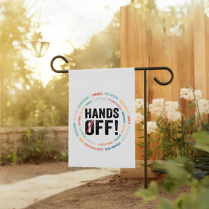 Hands Off Medicaid Medicare Social Security Flag