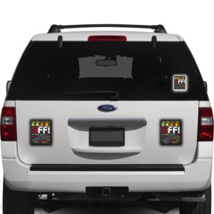 Hands Off My Social Security Cowgirl Sticker, Car Magnet