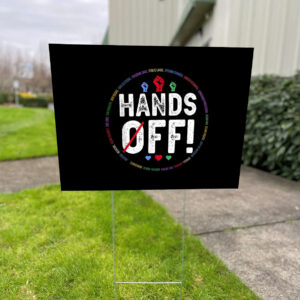 Hands Off My Social Security Cowgirl Yard Signs