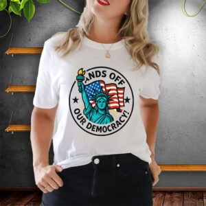 Hands Off Our Democracy 2025 Tee