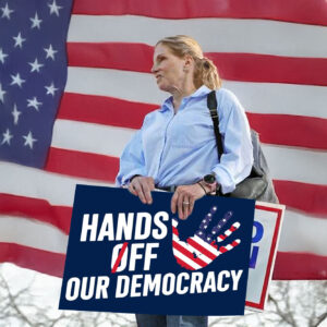 Hands Off Our Democracy 2025 Yard Signs