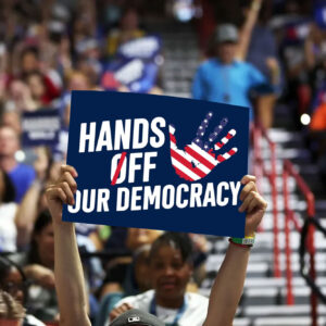 Hands Off Our Democracy 2025 Yard Signs