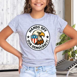 Hands Off Our Democracy, Eagle 2025 T-Shirt
