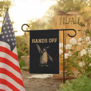 Hands Off Penguin 2025 Flag