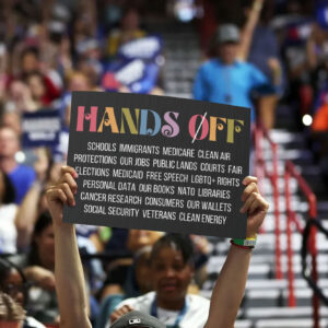 Hands Off, Political Activism 2025 Yard Sign