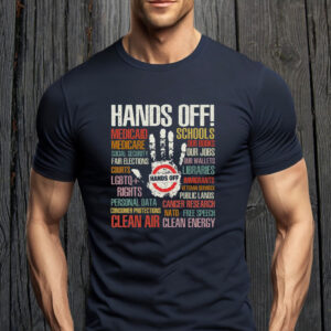 Hands Off Protest 2025, Clean Air T-Shirt