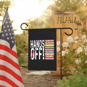 Hands Off Protest 2025, Free Speech Flag