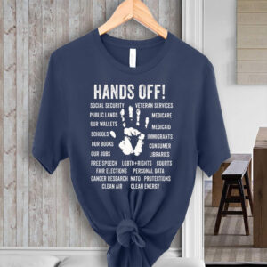 Hands Off Protest 2025, Medicare Social Security T-Shirt