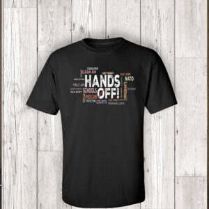 Hands Off Protest 2025, Personal Data T-Shirt