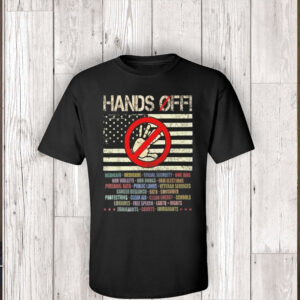 Hands Off Protest 2025 , Speech Environmental Rights TShirt