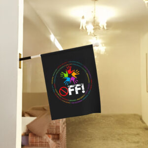 Hands Off Protest Anti Trump 2025 Hot Flag