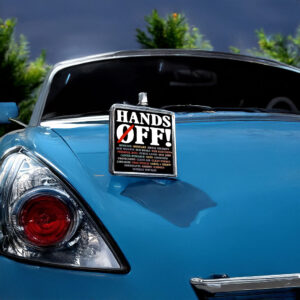 Hands Off Protest Car Magnet, Political Activism Car Magnet