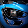 Hands Off Protest Car Magnet, Political Activism Car Magnet
