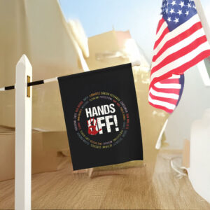 Hands Off Protest, Feminist Protest 2025 Flag
