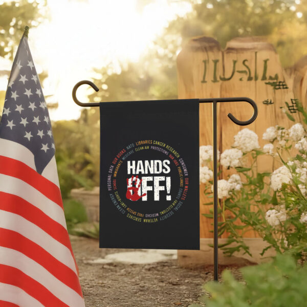 Hands Off Protest, Feminist Protest 2025 Flag