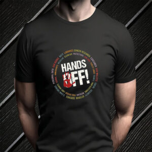 Hands Off Protest, Feminist Protest 2025 T-Shirt