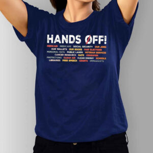 Hands Off Protest Hands Off 2025 T-Shirt