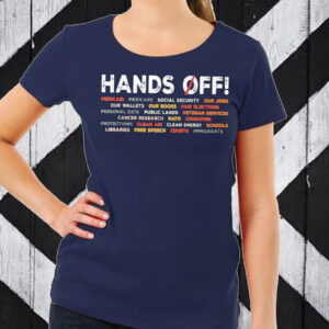 Hands Off Protest Hands Off 2025 T-Shirt