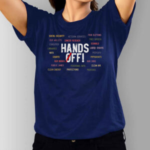 Hands Off Protest, Liberal 2025 T-Shirt