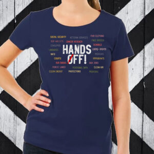 Hands Off Protest, Liberal 2025 T-Shirt