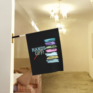 Hands Off! Protest, Medicaid,Free Speech 2025 Flag