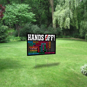Hands Off Protest, Medicare 2025 Yard Sign