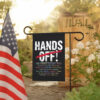 Hands Off Protest, Medicare Social Security FLag