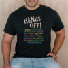 Hands Off Protest Message 2025 T-Shirt
