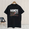 Hands Off Protest Political Activism Medicare Social Security Vintage T-Shirt