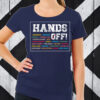 Hands Off Protest, Resist Hate 2025 T-Shirt