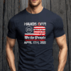 Hands Off Protest Saturday April 5 Usa Flag 2025 T-Shirt