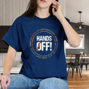 Hands Off Protest, Save Public Lands, Political Activism 2025 T-Shirt