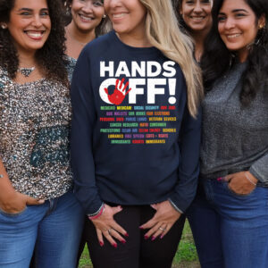 Hands Off Protest Social Security, Medicare T-Shirt