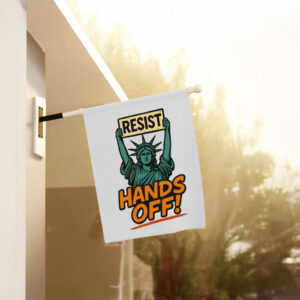 Hands Off Protest, Statue Of Liberty Resist 2025 Flag