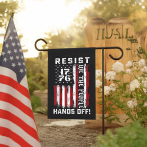 Hands Off Protest Usa Flag 2025