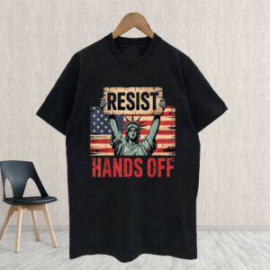 Hands Off Protest, liberal, democrat 2025 T-Shirt