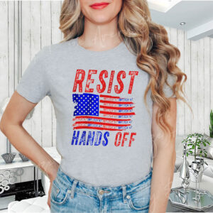Hands Off Resist Anti Donald Trump Impeach 47 T-Shirt