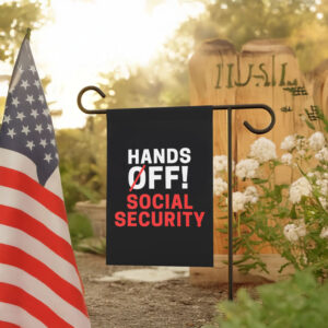 Hands Off Social Security 2025 Flag