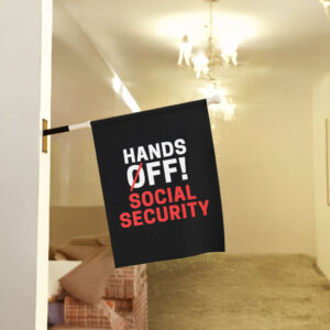 Hands Off Social Security 2025 Flag