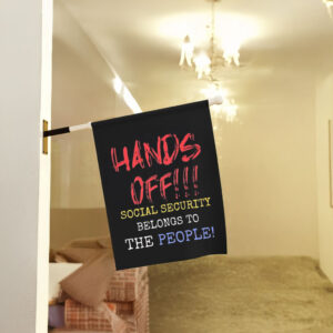 Hands Off Social Security Belongs To The People 2025 Flag