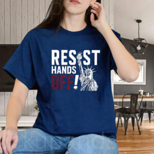 Hands Off Statue of Liberty, Medicaid Medicare Social Security T-Shirt